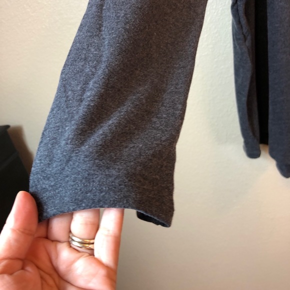 Tommy Hilfiger || Gray Sport Overaized Blouse - Picture 5 of 7